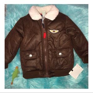 Faux Leather Jacket 🏀